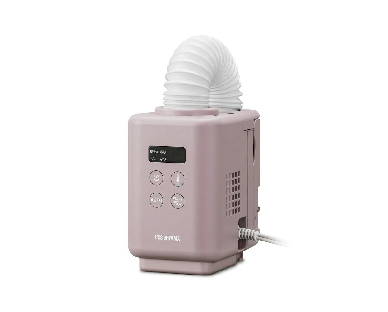 アイリスオーヤマ ふとん乾燥機 カラリエmini TURBO ピンク ハイパワー ダニ コンパクト JSK-S10-P 衣類・ふとん乾燥機