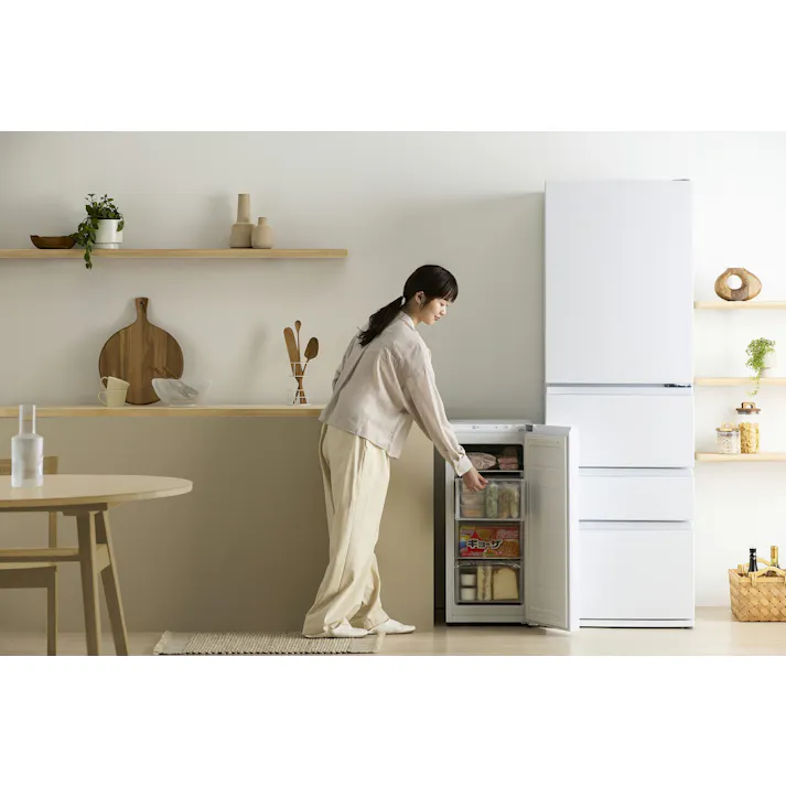 アイリスオーヤマ スリム冷凍庫 64L ホワイト スキマックス 薄壁 セカンド冷凍庫 IUSN-S6A-W【別送品】