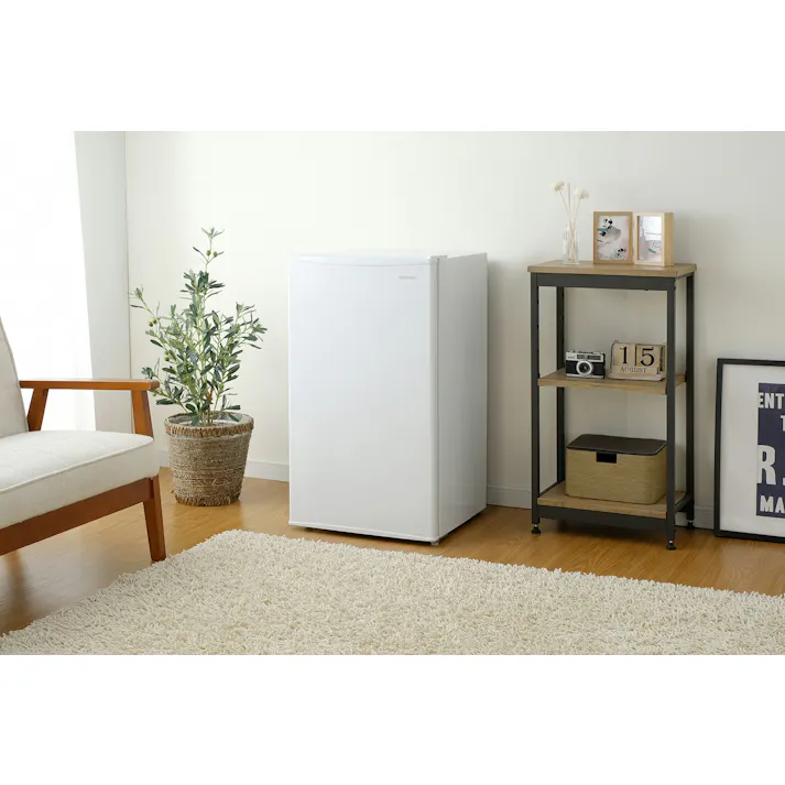 アイリスオーヤマ 冷蔵庫 93L ホワイト セカンド冷蔵庫 省エネ コンパクト IRJD-9B-W【別送品】
