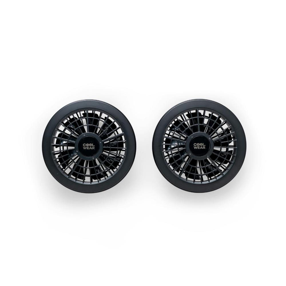 アイリスオーヤマ クールウェアPROファンセットブラック CFP-1【別送品】