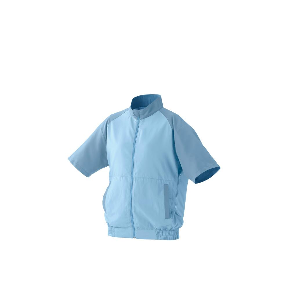 アイリスオーヤマ クールウェアCA S UA L セット L (半袖 フード無し)水色 CCS-L02-A【別送品】