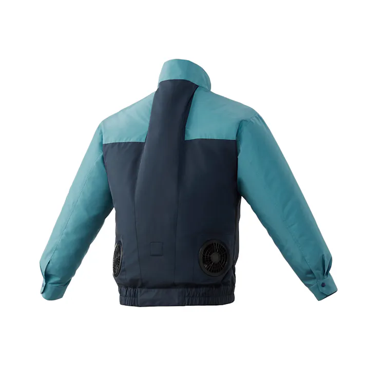 アイリスオーヤマ クールウェアWORK長袖 LL グリーン CNW-LL02-G【別送品】