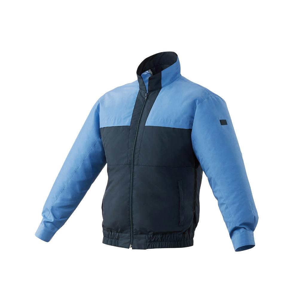 アイリスオーヤマ クールウェアWORK長袖 M ブルー CNW-M02-A【別送品】