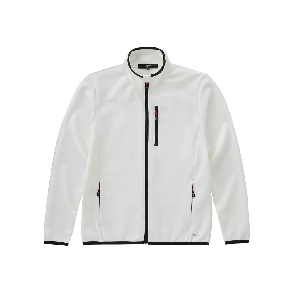 アイリスオーヤマ ストレッチトラック ジャケット L ホワイト FC21402-WHL【別送品】