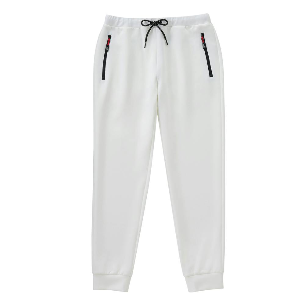 アイリスオーヤマ ストレッチジョグパンツ L ホワイト FC21404-WHL 4967576569040【別送品】