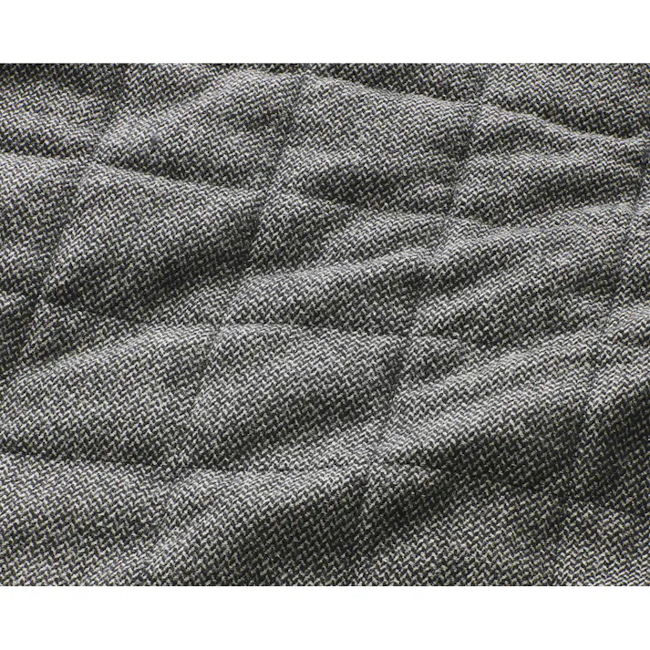 アイリスオーヤマ ツイード調ヒートベスト M グレー FC21612-GRM【別送品】