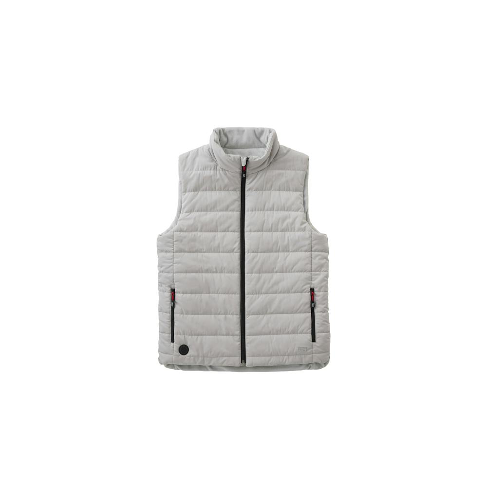 ヒートベスト ヒートウェア リバーシブルヒートベスト FC21613 ベスト ダウンベスト リバーシブル アウター トップス ヒーター付き バッテリー別売り 男女兼用 ユニセックス カジュアル アイリスオーヤマ 送料無料 アイリスオーヤマ リバーシブル ヒートベスト M ライト グレー FC21613