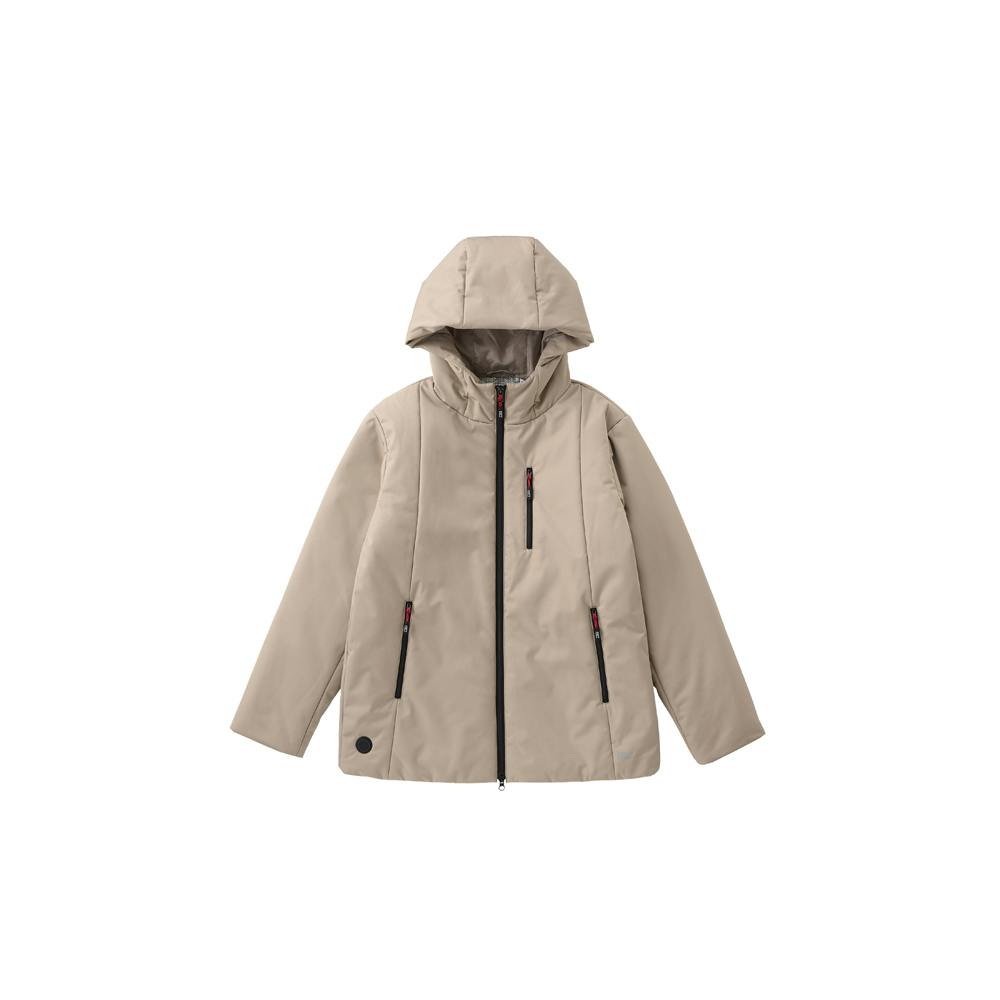 KM4K ベージュ フード付き ジャケット　サイズS KM4K ベージュ フード付き ジャケット サイズS