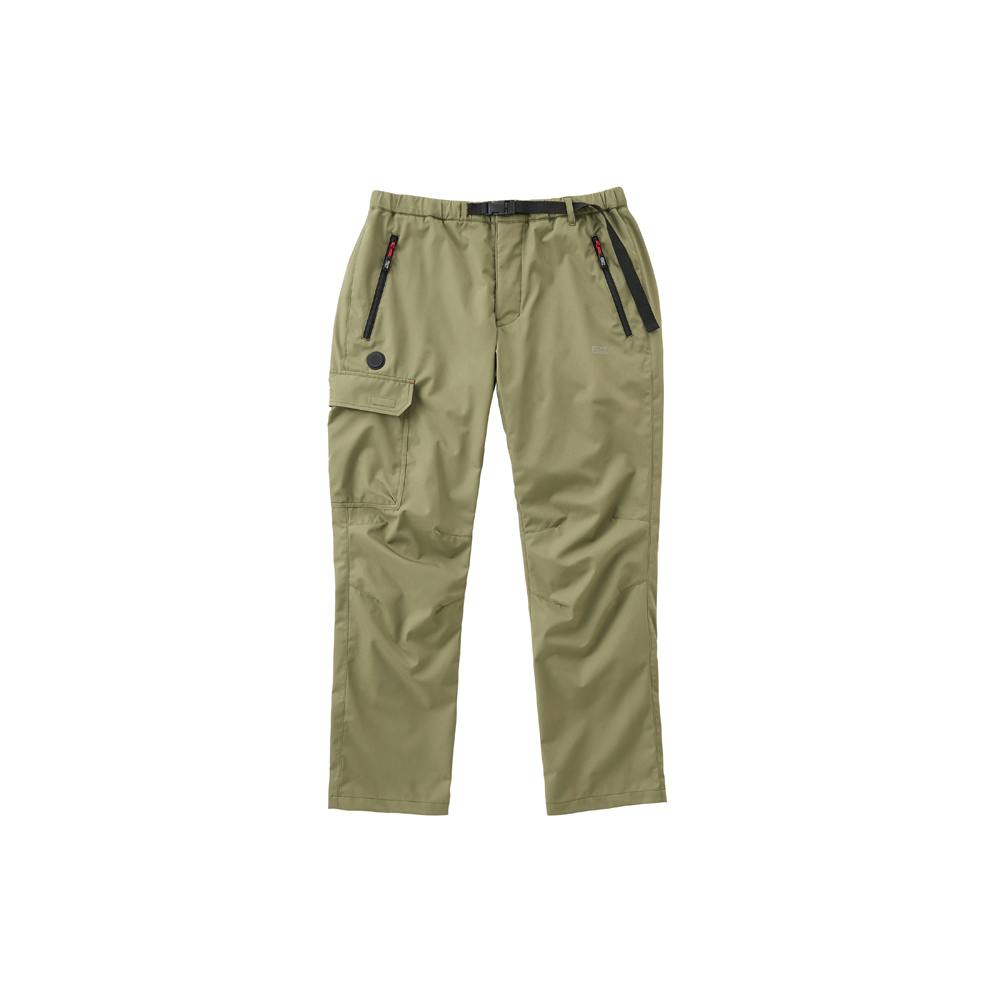 アイリスオーヤマ 裏起毛 ヒートパンツ L カーキ FC21618-KHL【別送品