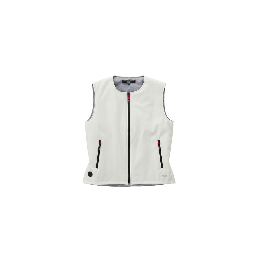 アイリスオーヤマ インナー ヒートベスト セット L オフホワイト FC21620-OWHL ヒーターベスト・パーカー