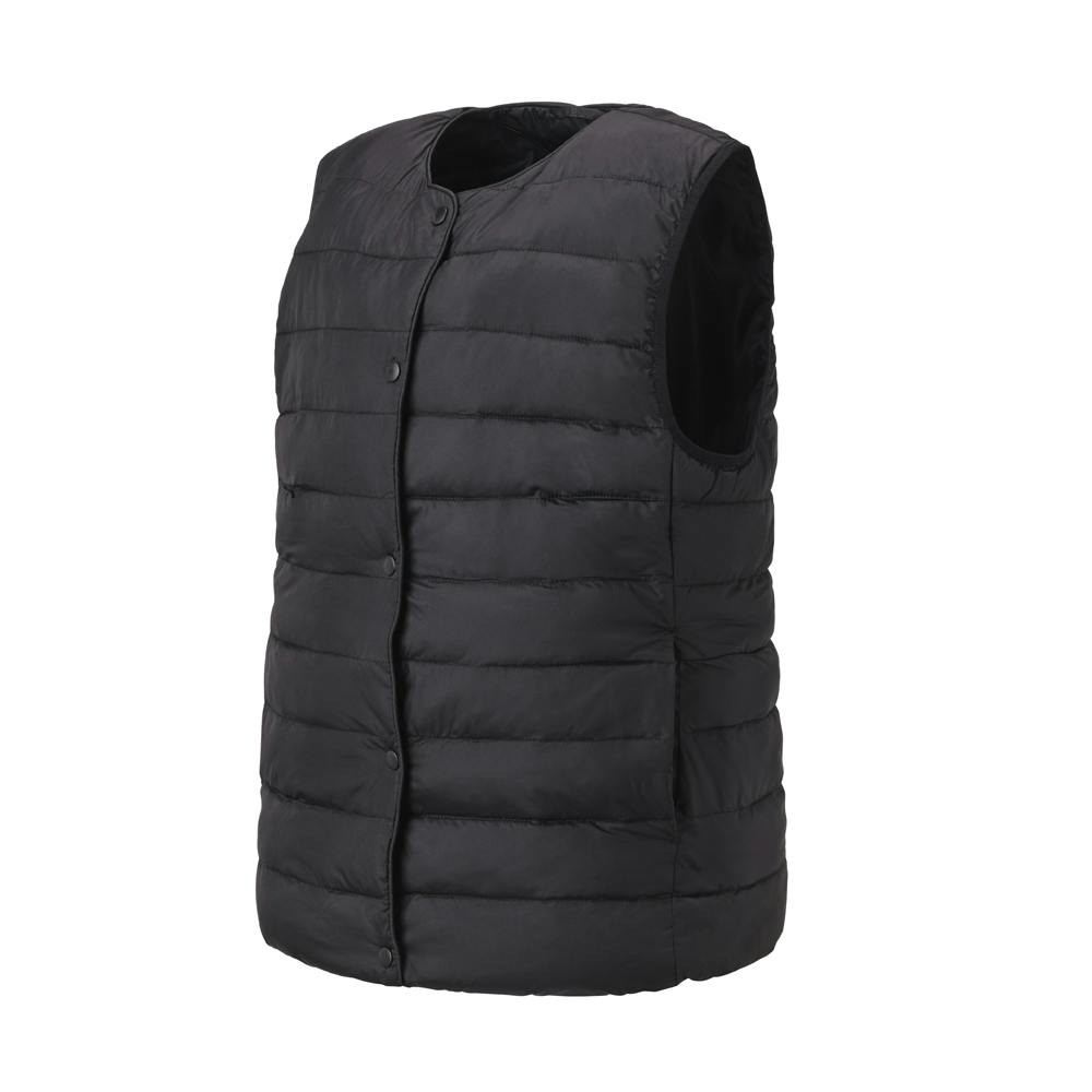 アイリスオーヤマ ウィメンズ ヒートベスト セット M ブラック GT21623-BKM【別送品】