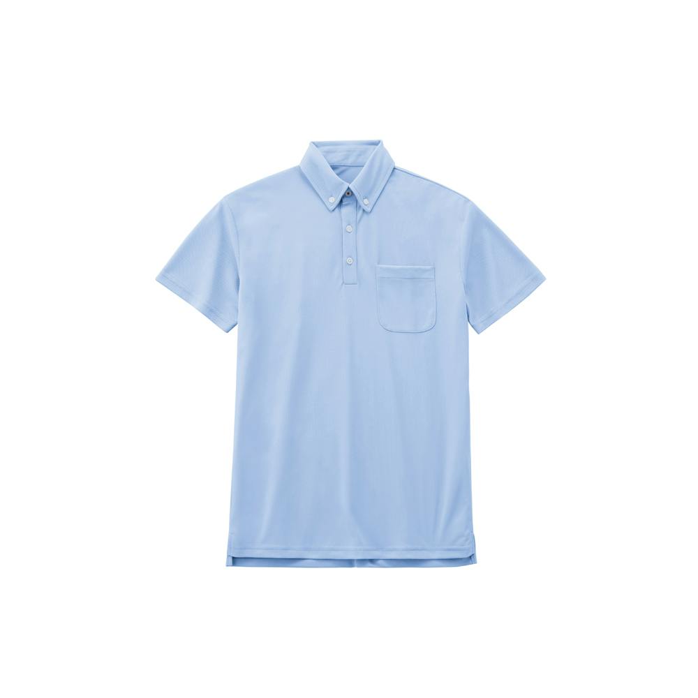 アイリスオーヤマ UVポロシャツ S ライトブルー FC22101-LBS【別送品
