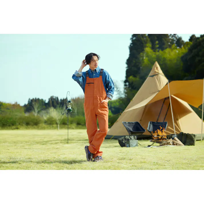 アイリスオーヤマ ファイヤープルーフ オーバーオール S オレンジ FC22108-ORS【別送品】