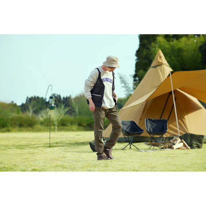 アイリスオーヤマ ファイヤープルーフ ボトムス S カーキ FC22104-KHS【別送品】