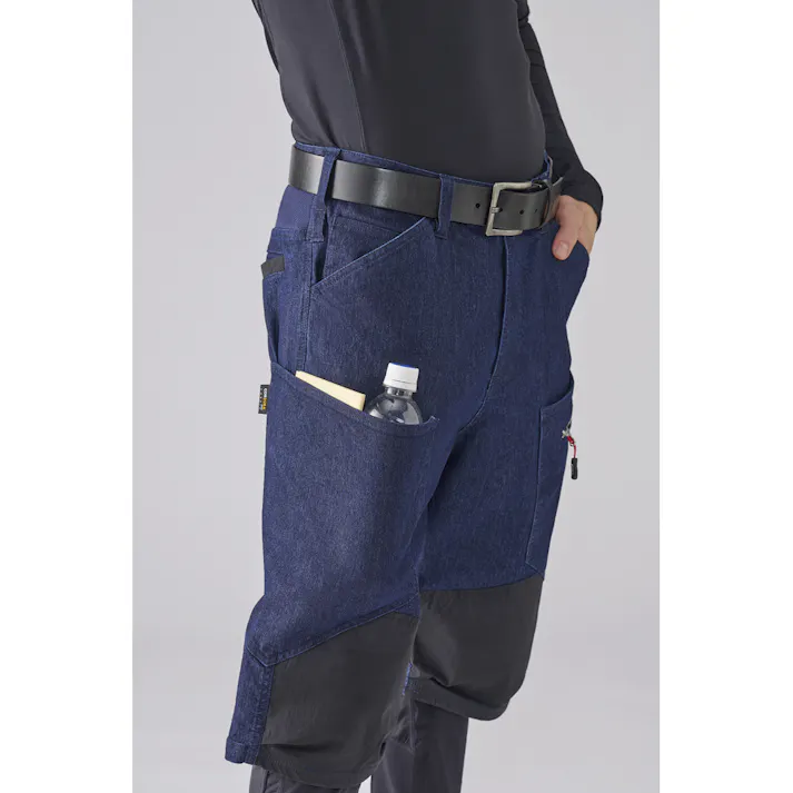 アイリスオーヤマ ギアハーフ カーゴパンツ M インディゴ FC22112-INM【別送品】