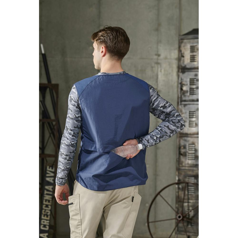 アイリスオーヤマ ギアベスト XL ネイビー FC22110-NVXL【別送品