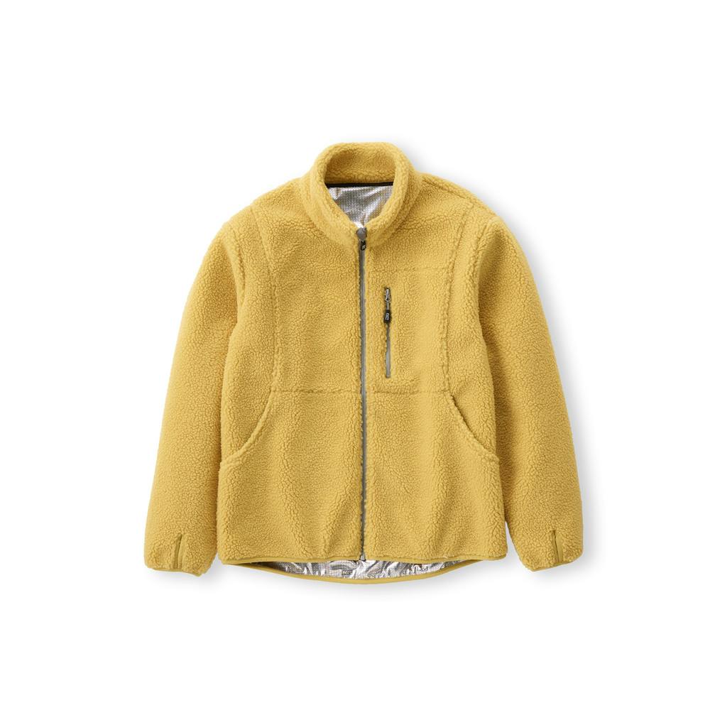 アイリスオーヤマ ボアフリース保温裏 アルミジャケット イエロー FC22501-YEM【別送品】