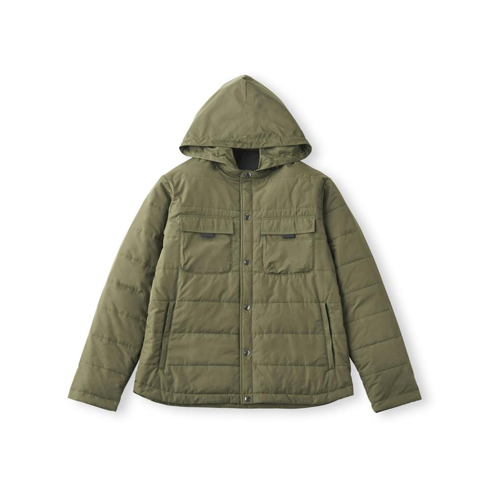 アイリスオーヤマ 中綿 保温フード付き ブルゾン XLサイズ カーキ FC22504-KHXL 4967576648011【別送品】