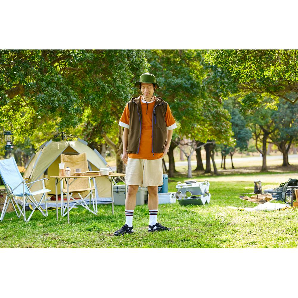 ブラウンフード付きベスト cd011-27485-04b.jpg?basethum=225