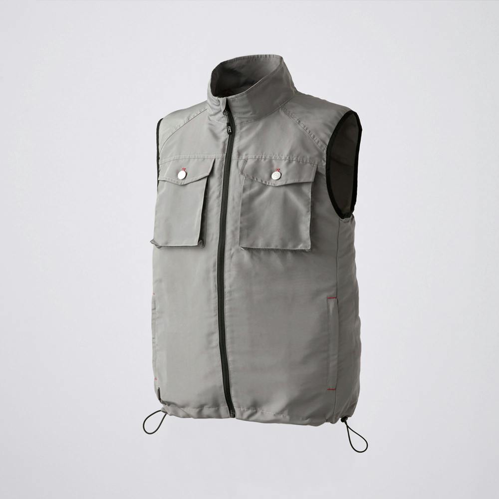 アイリスオーヤマ クールウェアベスト M グレー FC23301-GRM【別送品】