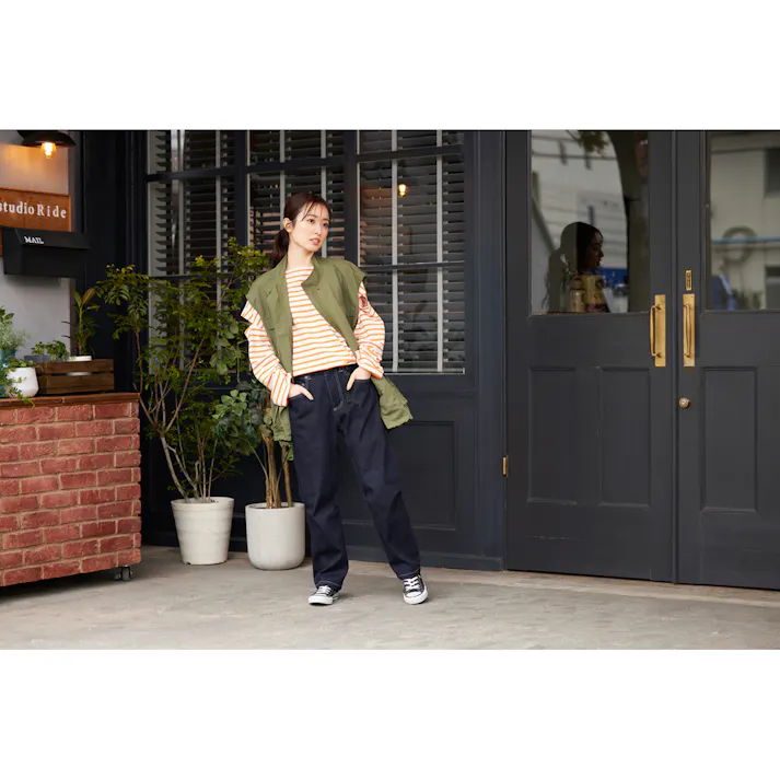 アイリスオーヤマ デニムクライミングパンツ インディゴブルー FC23100-IBXL【別送品】