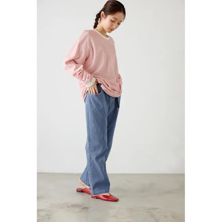 アイリスオーヤマ デニムクライミングパンツ 3Lサイズ ブリーチブルー FC23100-BB3L 4967576668743【別送品】