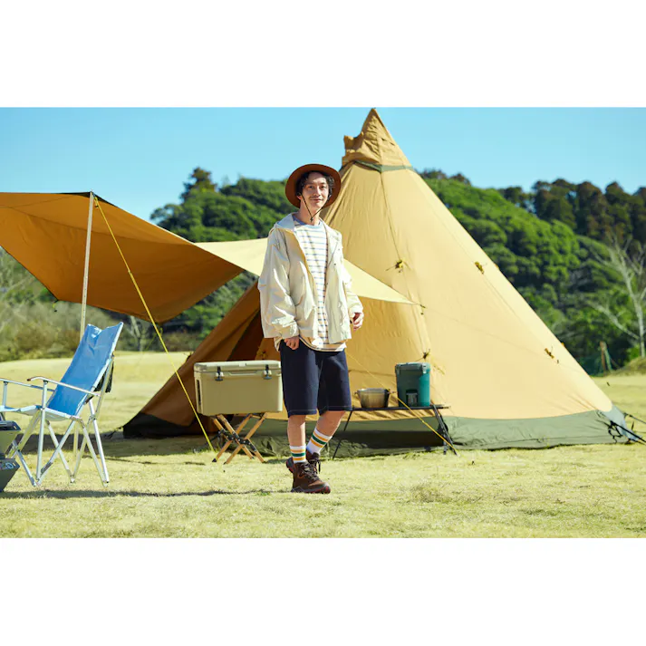 アイリスオーヤマ デニムクライミングハーフパンツ インディゴブルー FC23101-IBS【別送品】