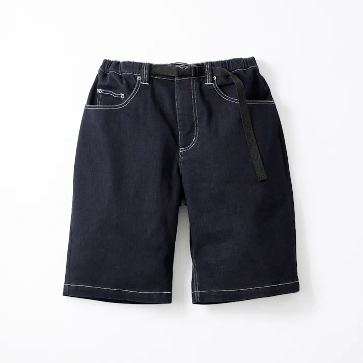 アイリスオーヤマ デニムクライミングハーフパンツ インディゴブルー FC23101-IBL【別送品】