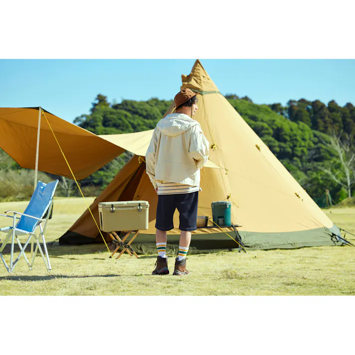 アイリスオーヤマ デニムクライミングハーフパンツ インディゴブルー FC23101-IBL【別送品】