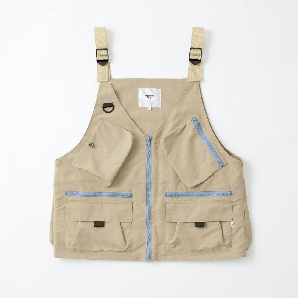 アイリスオーヤマ 防融加工 撥水マルチポケット ベストベージュ FC23103-BES【別送品】