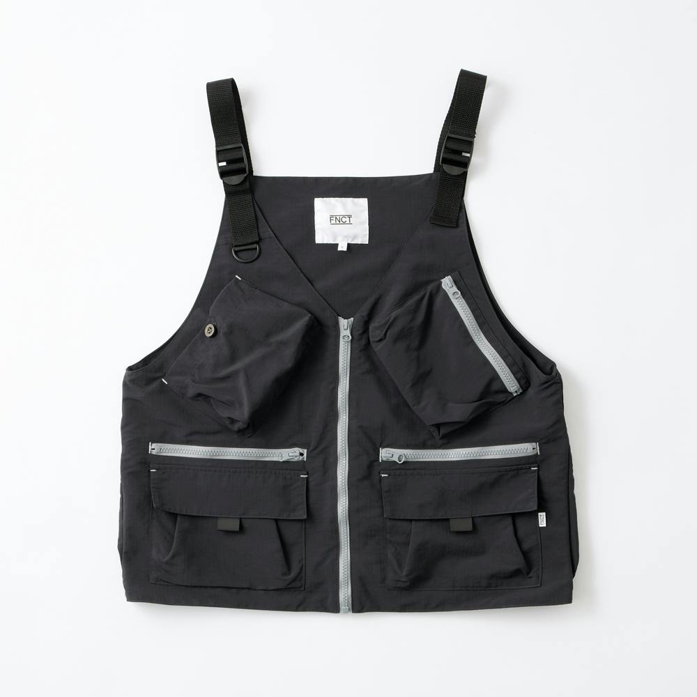 アイリスオーヤマ 防融加工 撥水マルチポケット ベストブラック FC23103-BKXL【別送品】