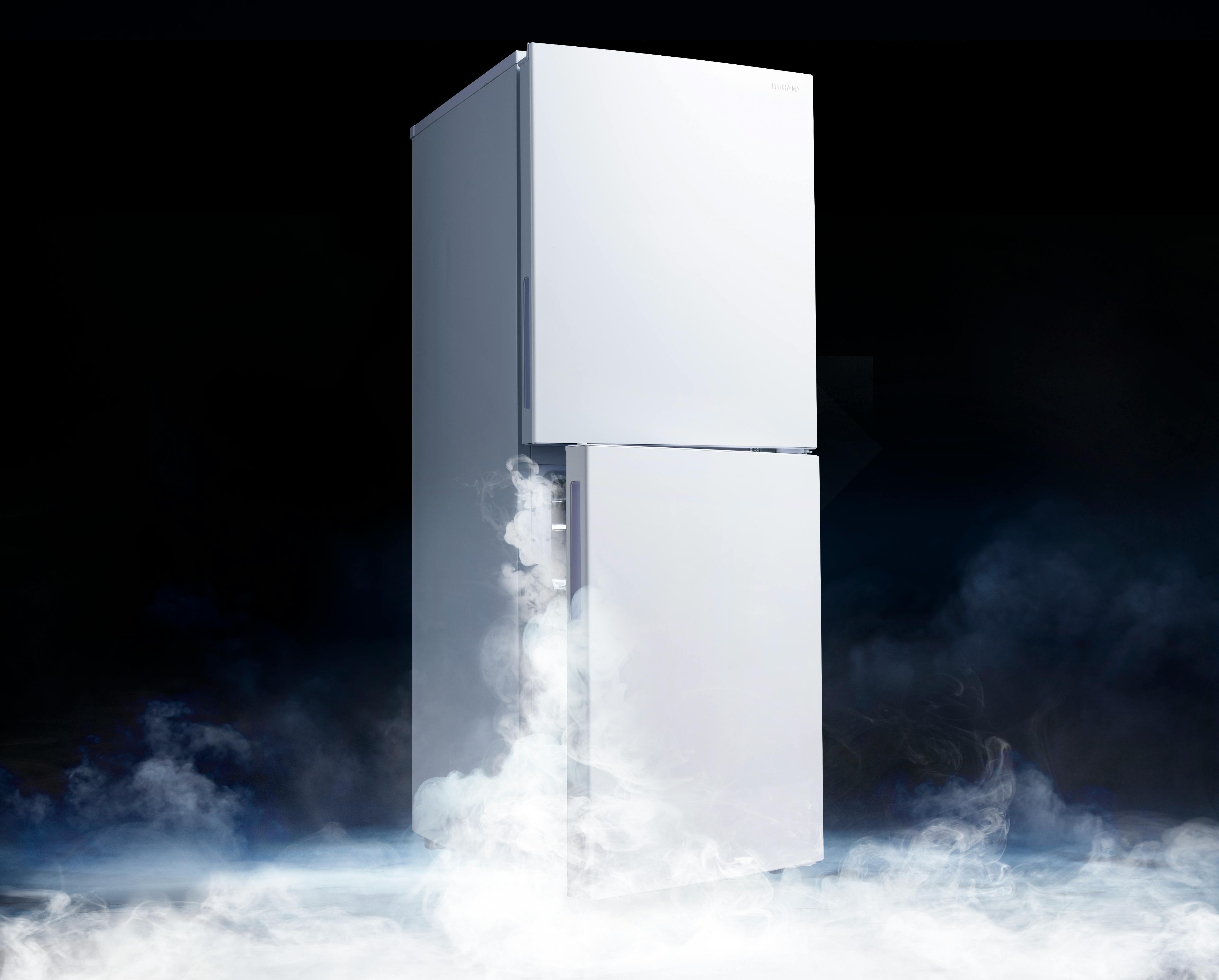アイリスオーヤマ 【軒先渡し】家電2点セット(冷凍冷蔵庫 153L+全自動