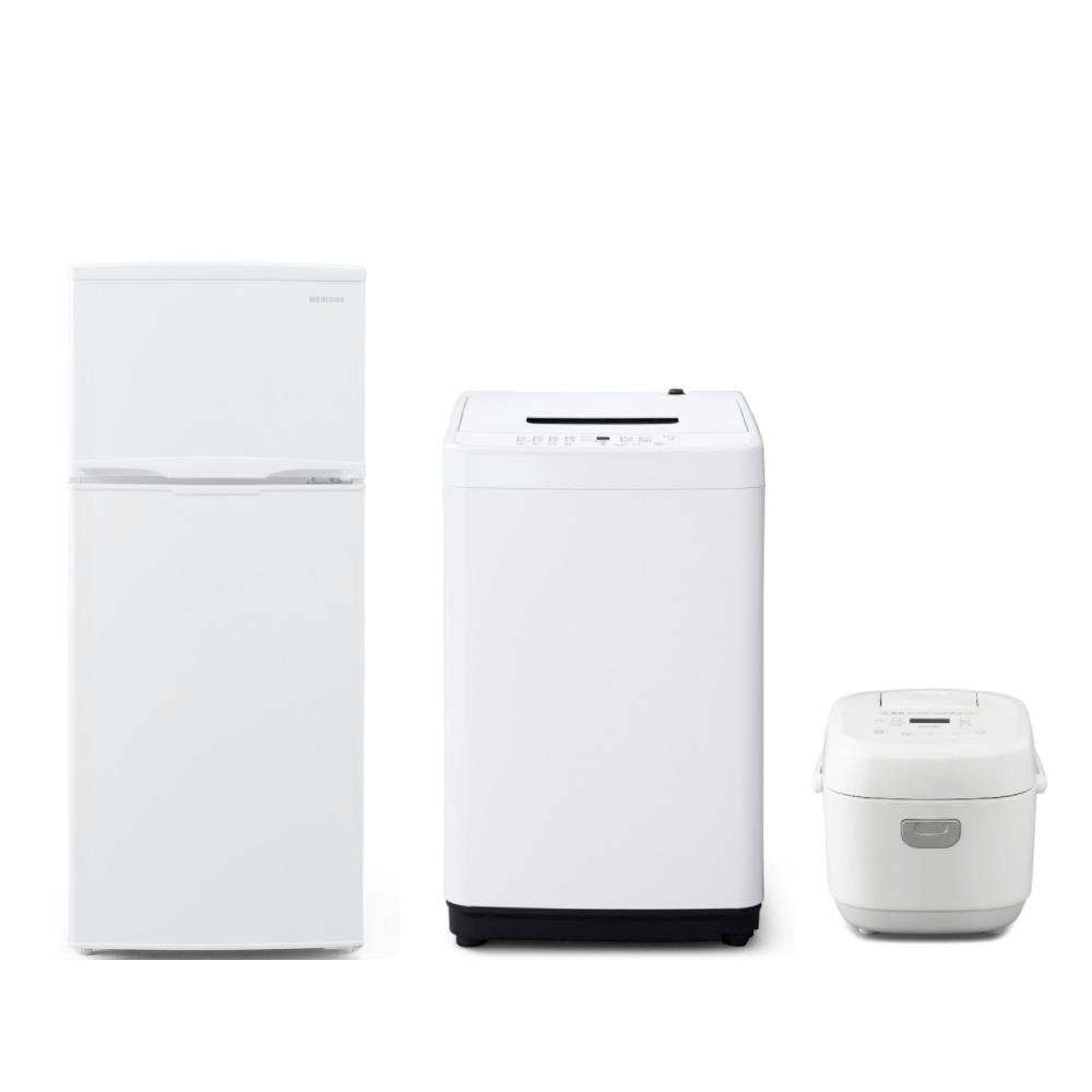 アイリスオーヤマ 【冷蔵庫・洗濯機 開梱設置】家電3点セット(冷凍