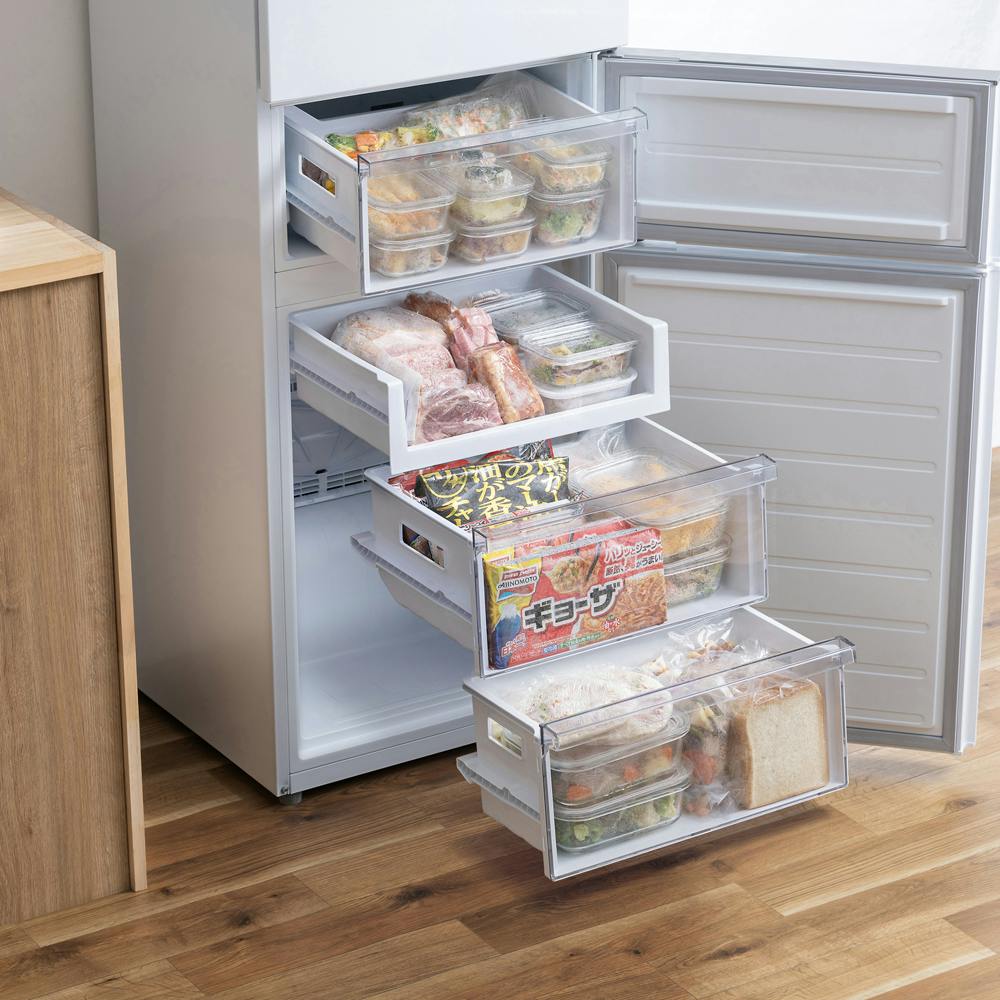 アイリスオーヤマ 【開梱設置】冷凍冷蔵庫 235L IRSN-HF24A-W ホワイト