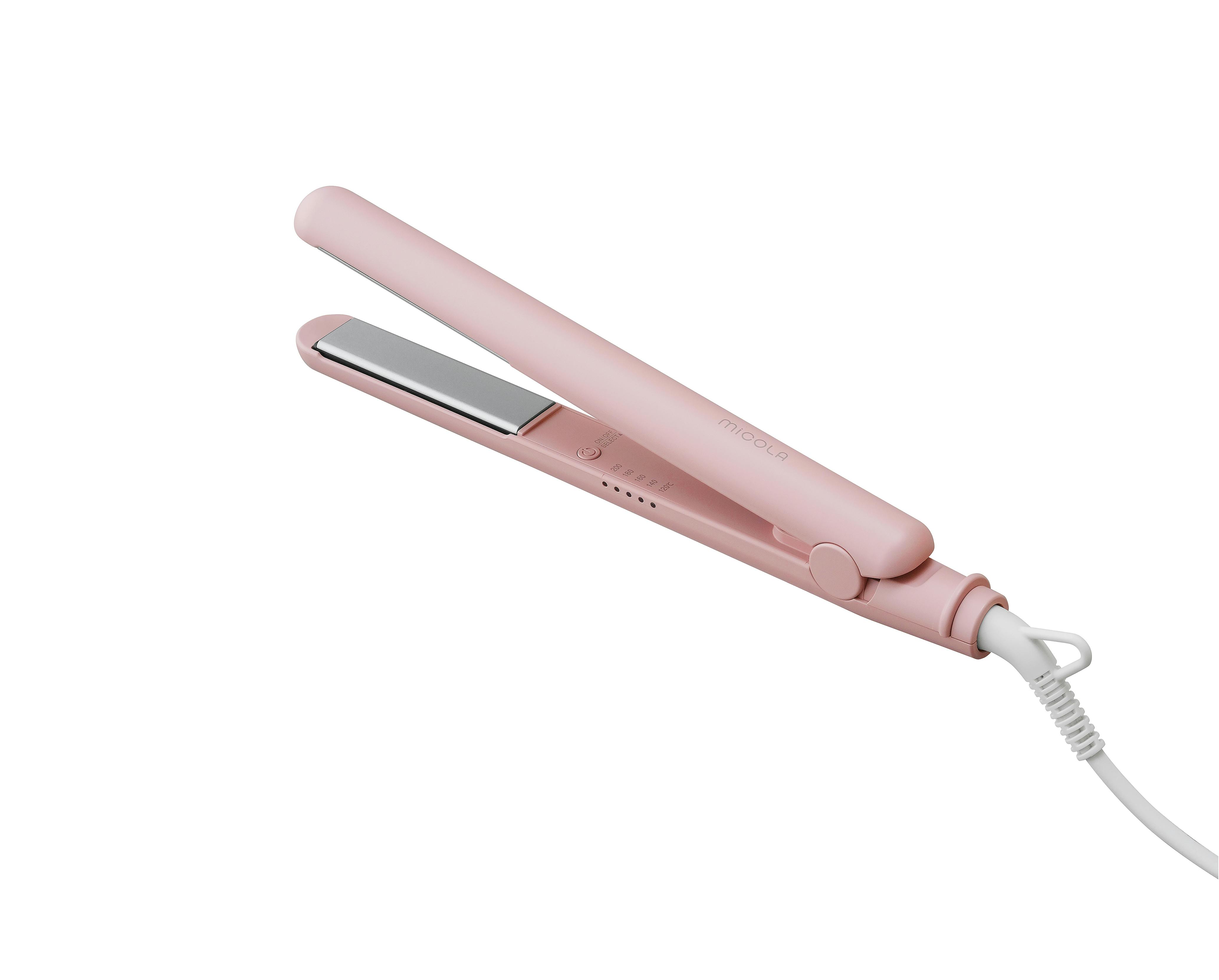 アイリスオーヤマ ストレートアイロン ピンク 新生活 おしゃれ 美容 HIR-MS102-P【別送品】
