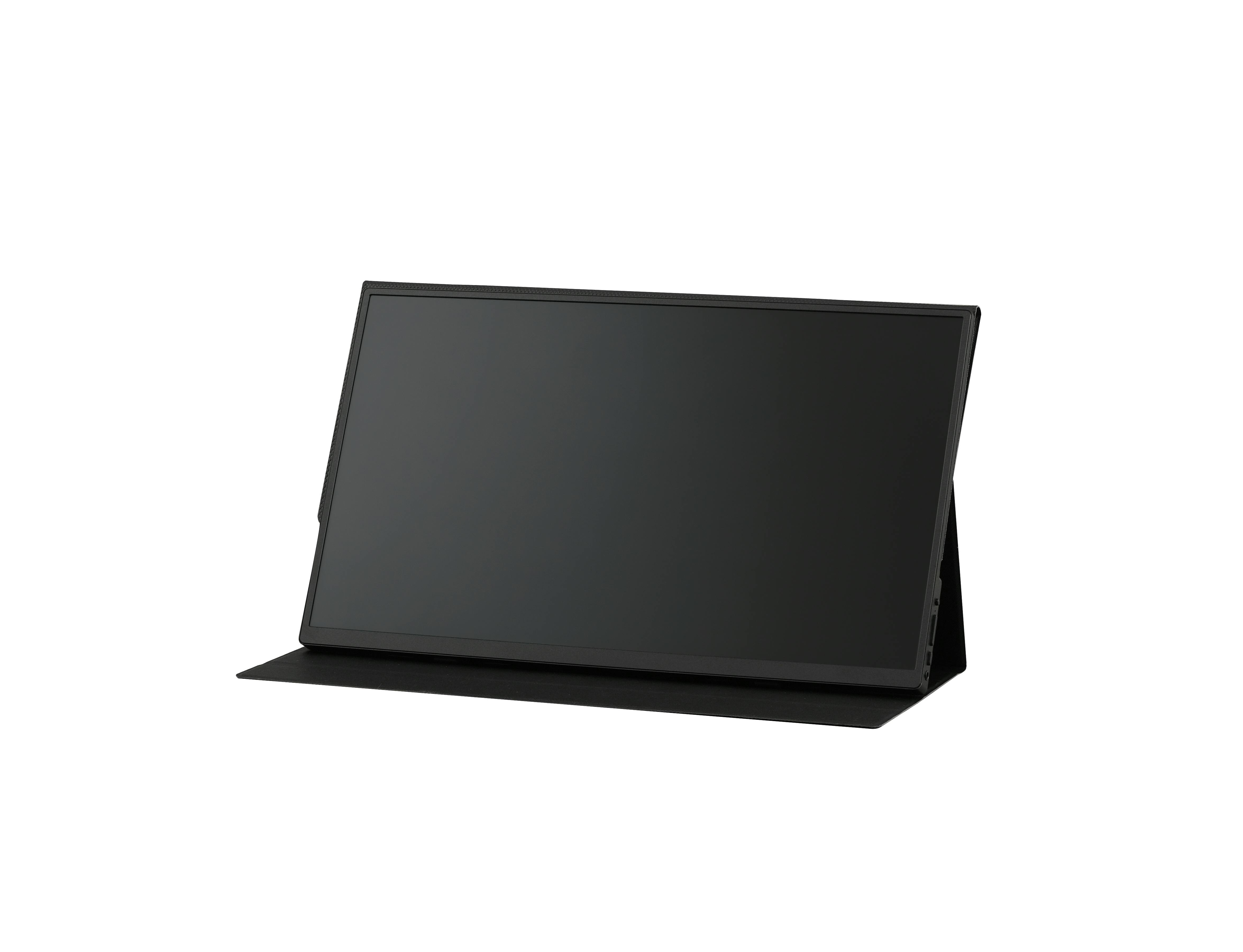 アイリスオーヤマ ポータブルモニター 15.6V型 ブラック リモートワーク 2画面 DP-EF164S-B【別送品】