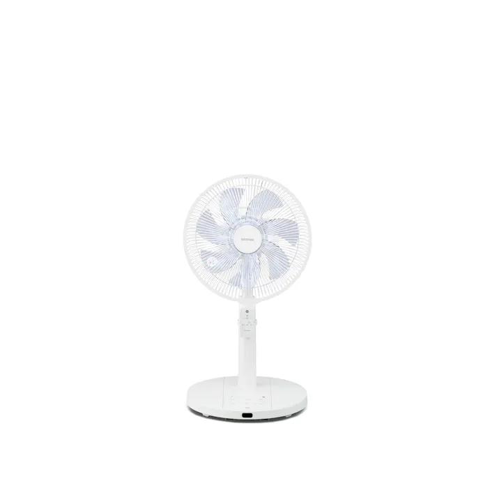 アイリスオーヤマ リモコン式リビング扇 ホワイト LFD-307L-W DCモーター 省エネ 静音 4967576774574【別送品】