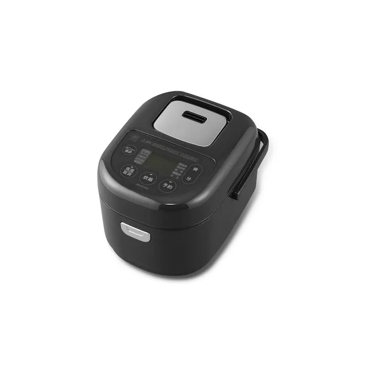 アイリスオーヤマ IHジャー炊飯器 3合 ブラック RC-IKB30-B エコモード お手入れ簡単 4967576799386【別送品】