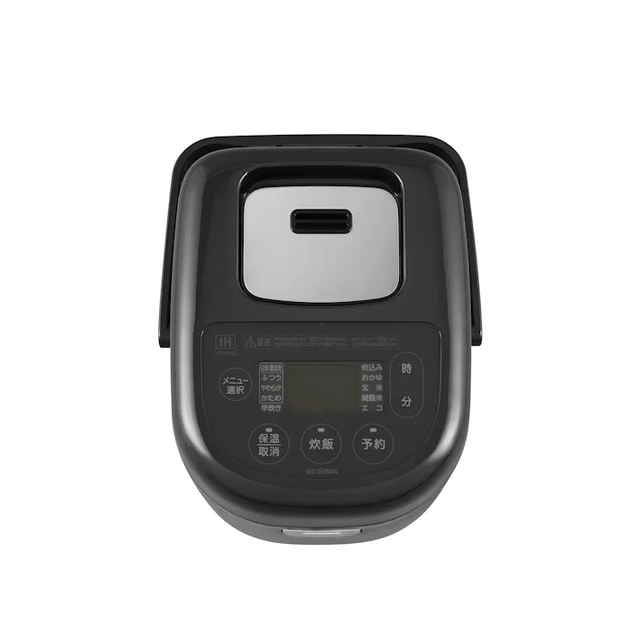 アイリスオーヤマ IHジャー炊飯器 3合 ブラック RC-IKB30-B エコモード お手入れ簡単 4967576799386【別送品】