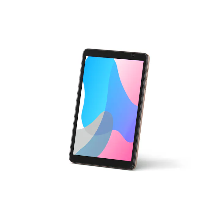 タブレット ヘッドピンモデル 8inch シャンパンゴールド シンプル 動画閲覧 電子書籍 シンプル アイリスオーヤマ 4967576821421【別送品】