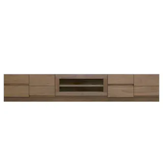 丸田木工 ブロック テレビ台 ローボード 幅180 ウォールナット TV台 テレビボード 大川家具 bl180000twn【別送品】
