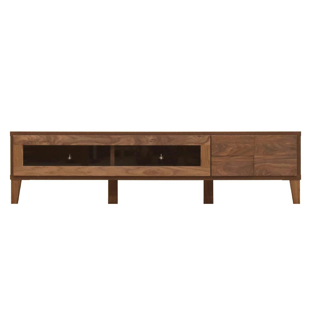 丸田木工 ボニー テレビ台 ローボード 幅150 ウォールナット TV台 テレビボード 大川家具 bo150000twn【別送品】