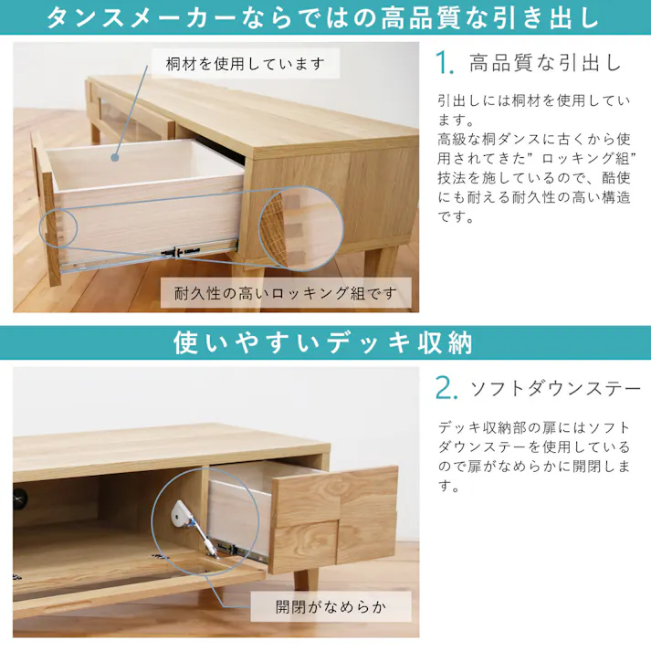 丸田木工 ボニー テレビ台 ローボード 幅200 ホワイトオーク TV台 テレビボード 大川家具 bo200000two【別送品】