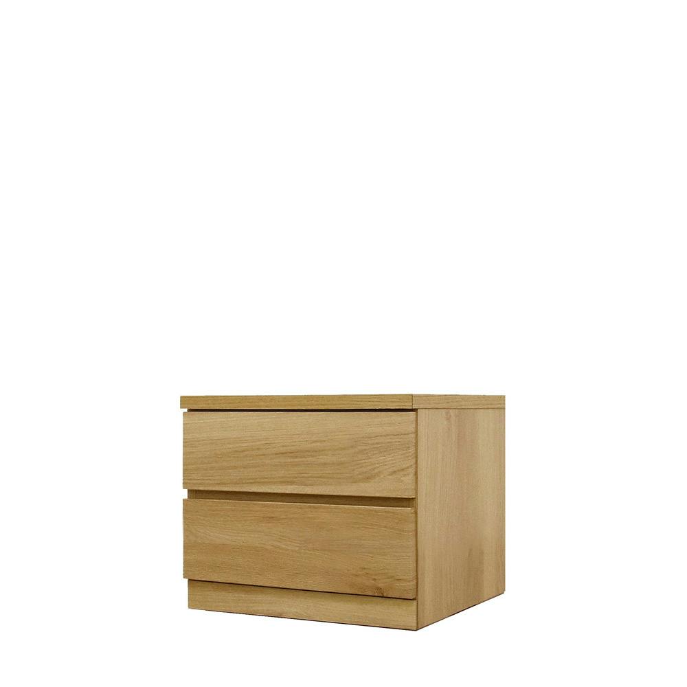 丸田木工 フィット チェスト タンス 幅50 2段 奥行44cm オーク 押入れ収納 衣類収納 衣装ケース fi050244cwo【別送品】