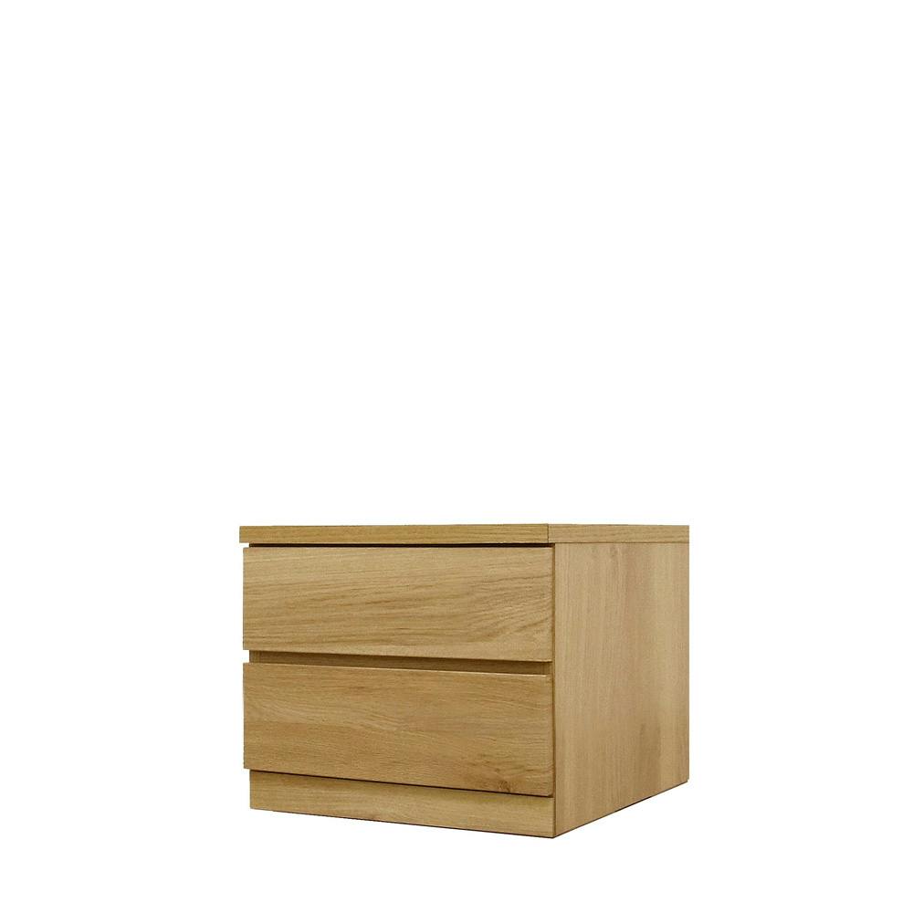 丸田木工 フィット チェスト タンス 幅50 2段 奥行55cm オーク 押入れ収納 衣類収納 衣装ケース fi050255cwo【別送品】