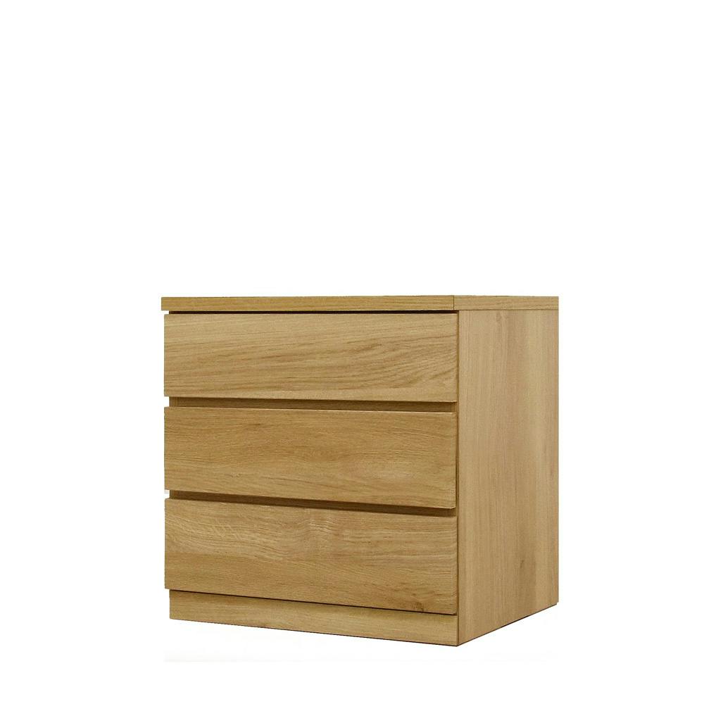 チェスト タンス 幅60cm 3段 奥行55cm 桐引き出し クローゼット 押入れ 収納 完成品 国産 大川家具 オーク 丸田木工 フィット fi060355cwo【別送品】