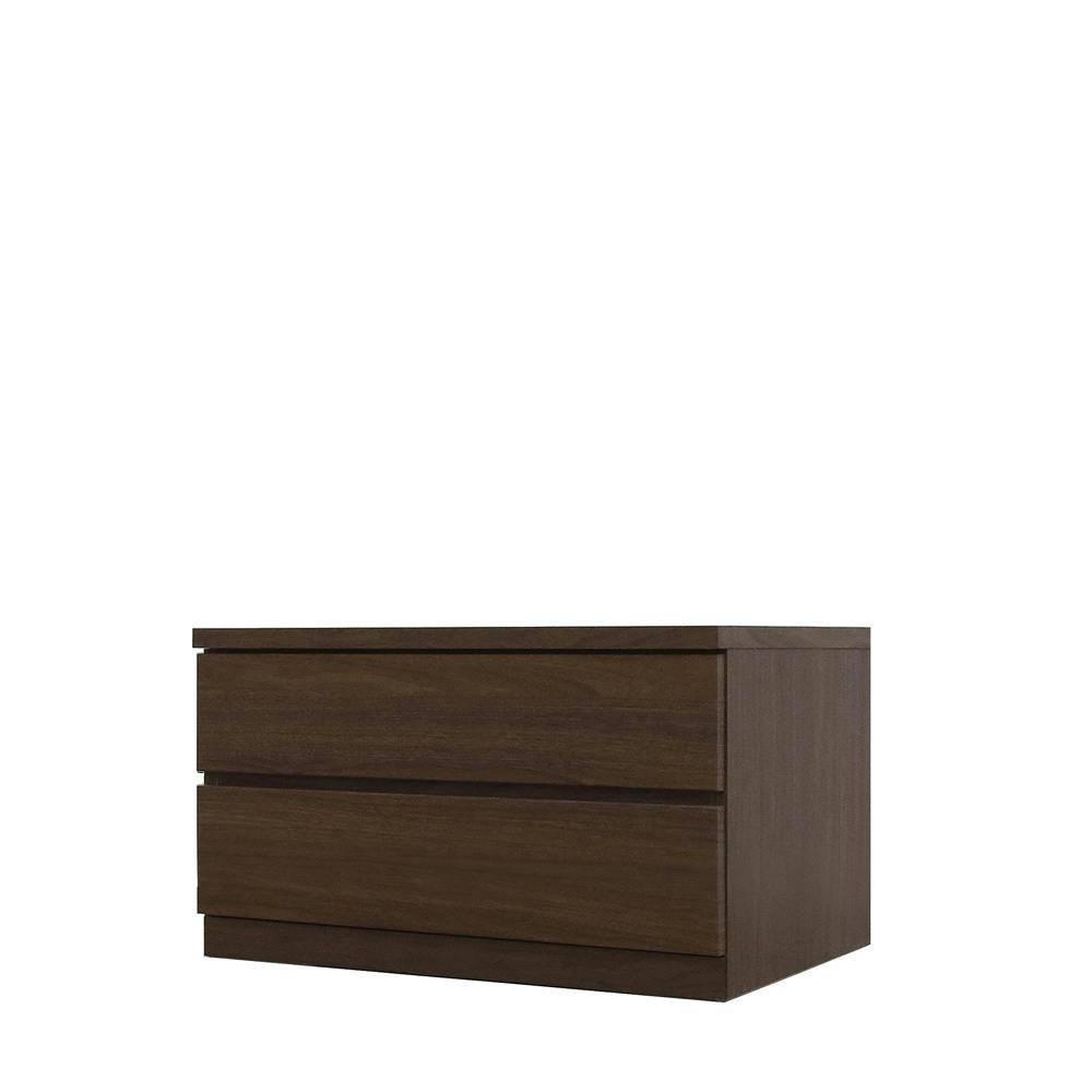 チェスト タンス 幅70cm 2段 奥行44cm 桐引き出し クローゼット 押入れ