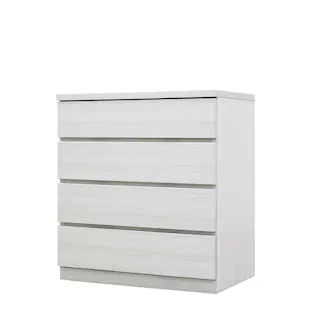 チェスト タンス 幅70cm 4段 奥行44cm 桐引き出し クローゼット 押入れ 収納 完成品 国産 大川家具 ホワイト 丸田木工 フィット fi070444cwh【別送品】