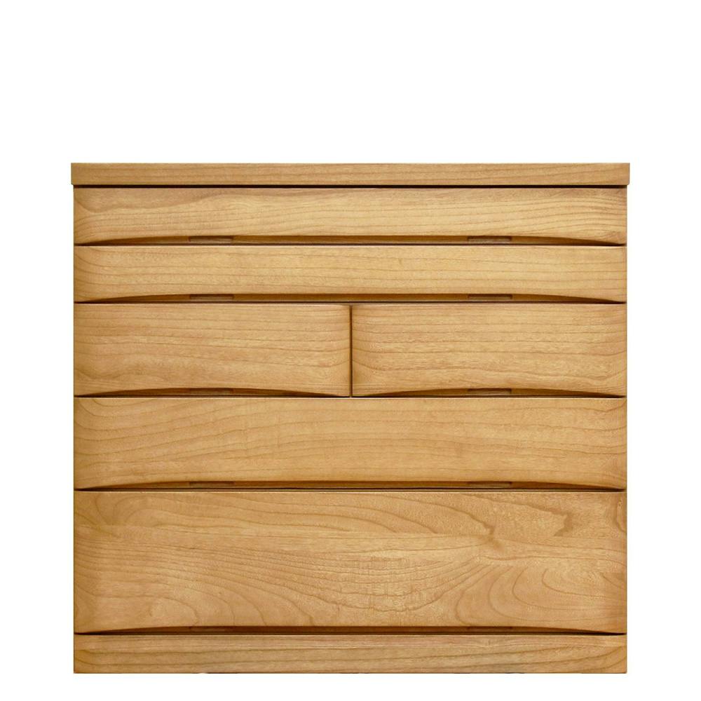 丸田木工 桐蔵 チェスト タンス 幅102 5段 ナチュラル 衣類収納 着物収納 桐ダンス kg102500cna【別送品】