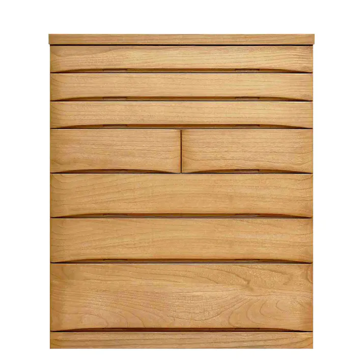 丸田木工 桐蔵 チェスト タンス 幅102 7段 ナチュラル 衣類収納 着物収納 桐ダンス kg102700cna【別送品】